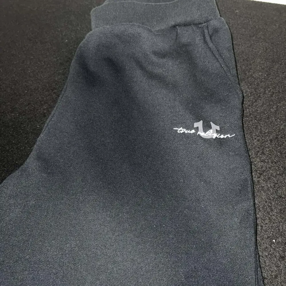 True Religion Black Sweatpants XL